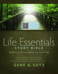 HCSB Life Essential Study Bible S/L Brown/Blue - Gene Getz